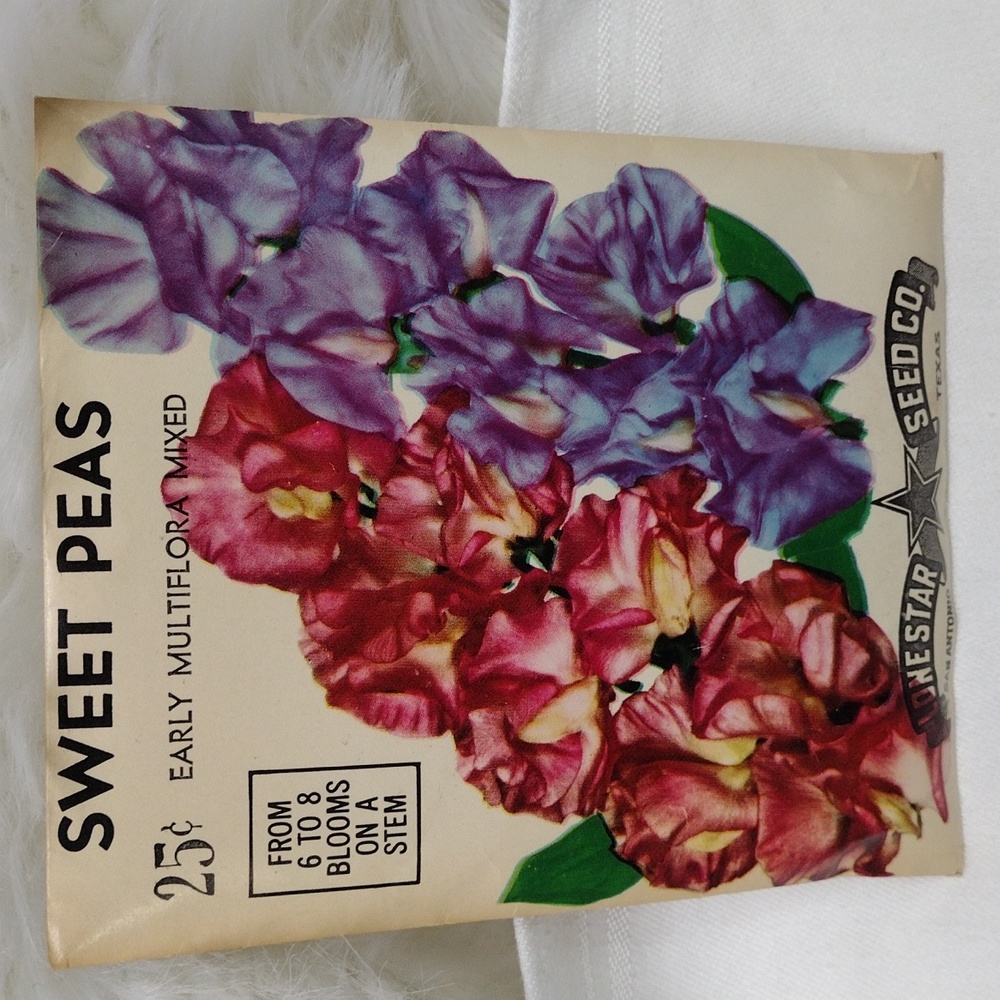 Vintage Lone Star Seed Co. Flower Packet